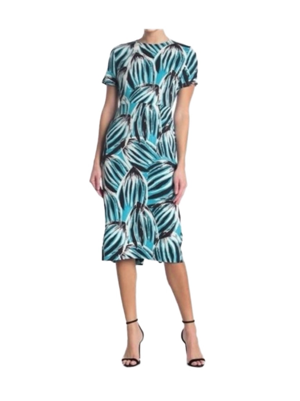 Dvf Diane Von Furstenberg Inya Floral Print Dress Nwt Size 6